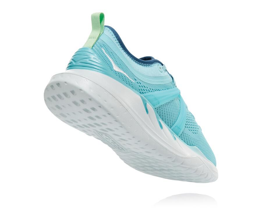 Zapatillas Running Hoka One One Mujer - Tivra - Azules/Blancas - FYN368750